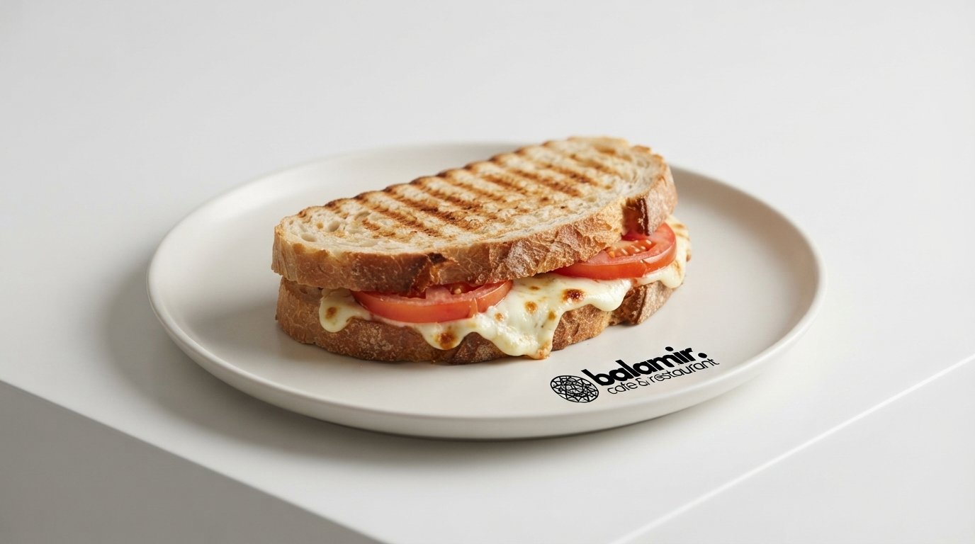 Beyaz Peynirli Domatesli Tost
