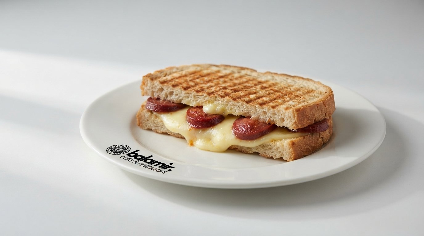 Sucuklu Kaşarlı Tost